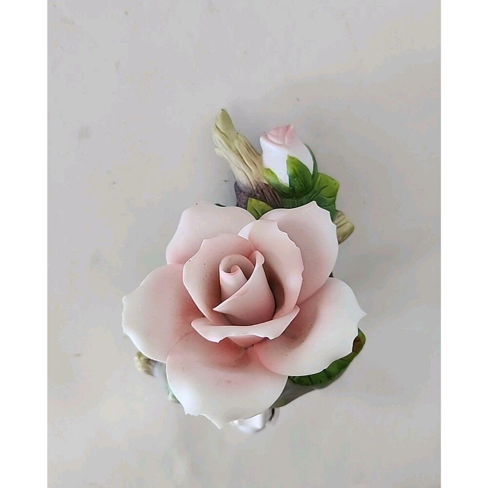 COSMOS Fine Porcelain Lighted Rose Night Light Pink - Picture 2 of 6